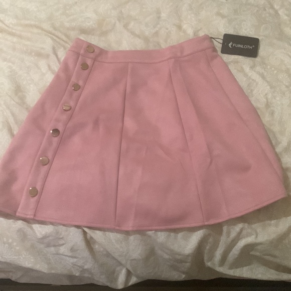 Pink Fuinloth Skirt - Picture 2 of 2